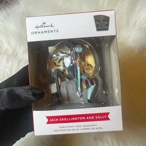 The Nightmare Before Christmas Hallmark Ornament Jack Skellington and Sally